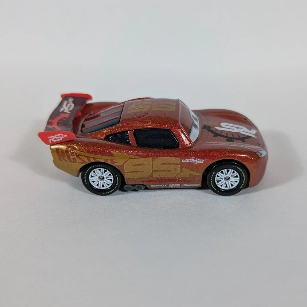 Disney Pixar Cars Lightning McQueen RS 24h Diecast Metallic Copper Red 95 Car